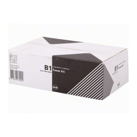 Océ B1 - Carton de 2 toners noirs de 400g et bac de récupération (25001867)