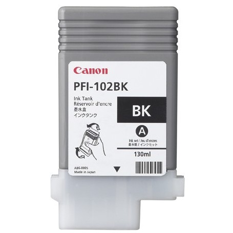 Canon PFI-102 BK - Cartouche d'impression noir 130ml