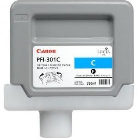 Canon PFI-301 C - Cartouche d'impression cyan 330ml