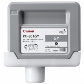 Canon PFI-301 GY - Cartouche d'impression gris chiné 330ml