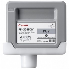 Canon PFI-301 PGY - Cartouche d'impression gris photo chiné 330ml