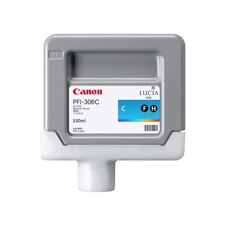 Canon PFI-306 C - Cartouche d'impression cyan 330ml