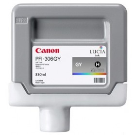 Canon PFI-306 GY - Cartouche d'impression gris chiné 330ml
