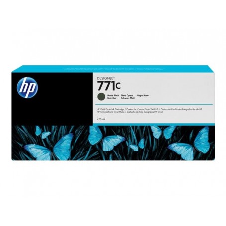 HP 771C - Cartouche d'impression noir mat 775ml (B6Y07A)