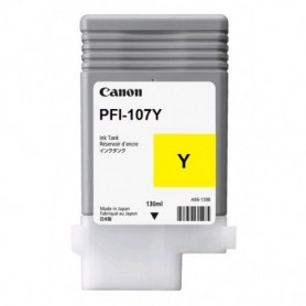 Canon PFI-107 Y - Cartouche d'impression jaune 130ml