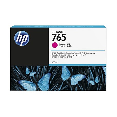 HP 765 - Cartouche d'impression magenta 400ml (F9J51A)