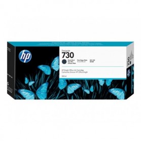 HP 730 - Cartouche d'impression noir mat 300ml (P2V71A)