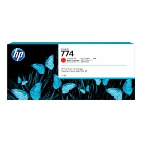 HP 774 - Cartouche d'impression rouge chromatique 775ml (P2W02A)