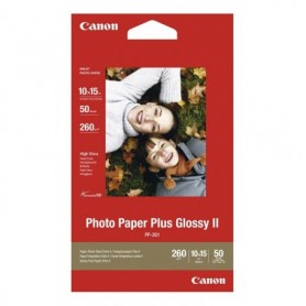 Canon PP-201 - Papier photo brillant 260g/m² - 10x15 - 50 feuilles