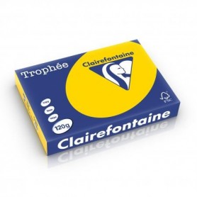 Clairefontaine Trophée Papier couleur Bouton d’Or A4 (210 x 297 mm) 120gr 250 feuilles