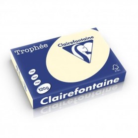 Clairefontaine Trophée Papier couleur Ivoire A4 (210 x 297 mm) 120gr 250 feuilles