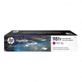 HP 981Y - L0R14A - cartouche d'impression PageWide magenta (jusqu'à 16000 pages)