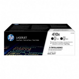 HP 410X - CF410XD - Pack de 2 cartouches de toner noir (Jusqu'à 2x6500 pages)