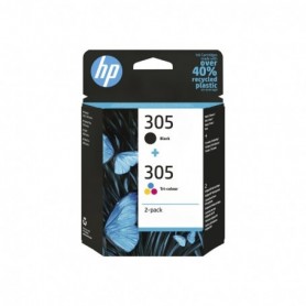HP 305 - 6ZD17AE - pack de 2 cartouches d'impression (noir, 3 couleurs)